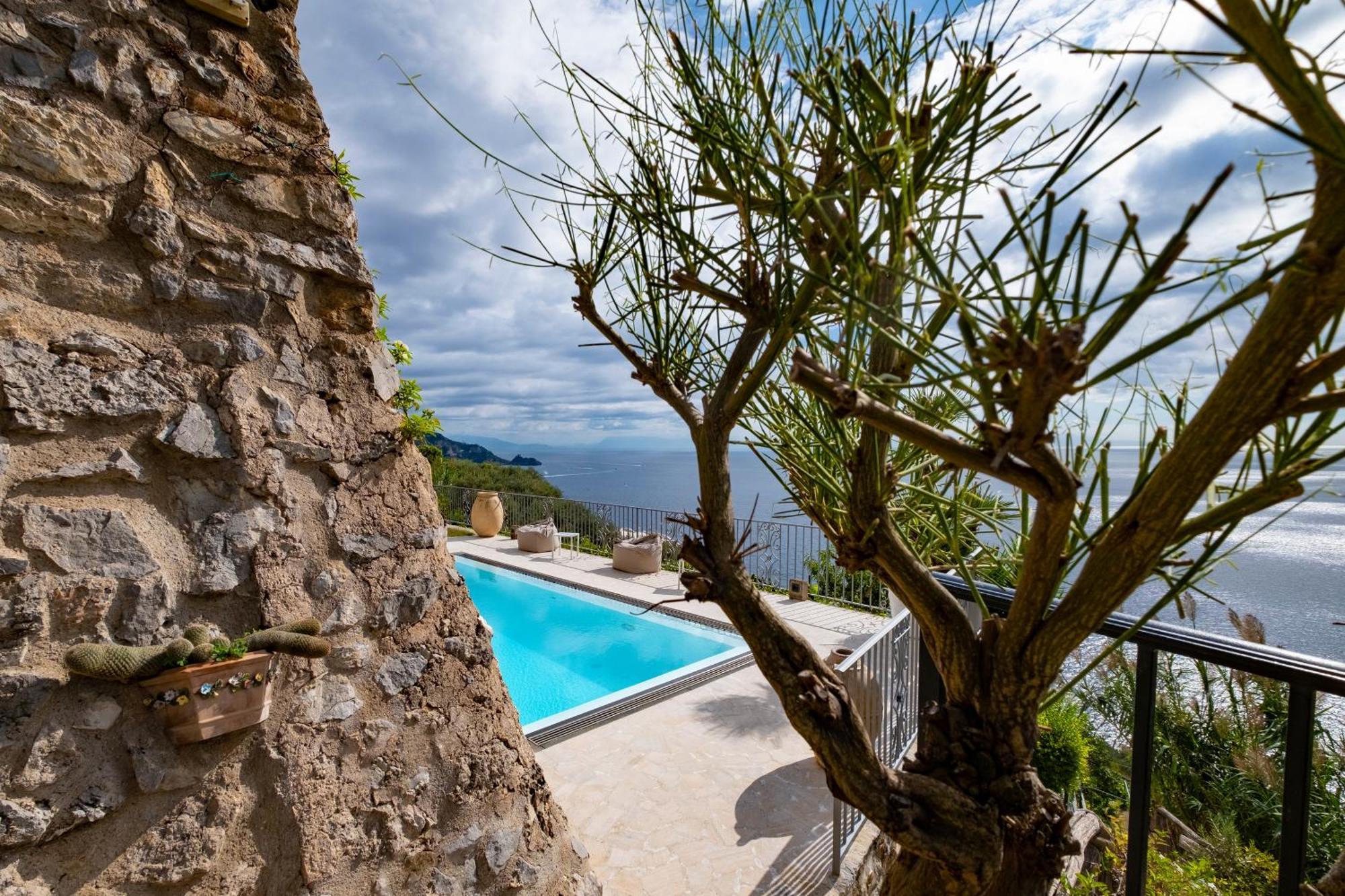 Villa Gianlica Праяно Екстериор снимка